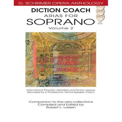 Diction Coach Arias for Soprano Volume 2 (with 3 CDs)