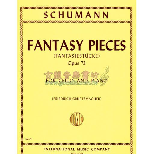 *Schumann, Fantasy Pieces, Opus 73 For Cello