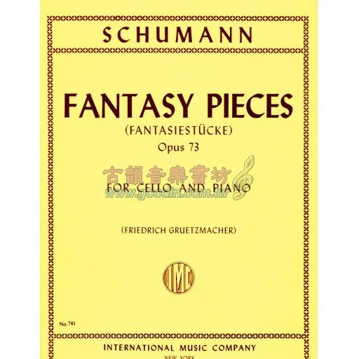 Schumann Fantasy Pieces, Op. 73 for Cello and Piano