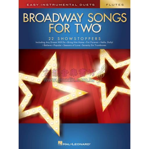 Broadway Songs for Two Flutes <售缺>