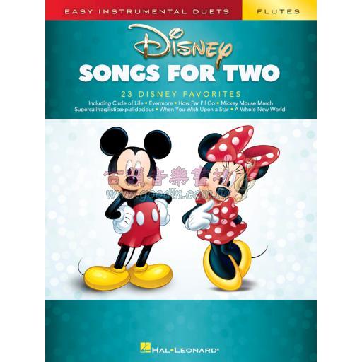 Disney Songs for Two Flutes <售缺>