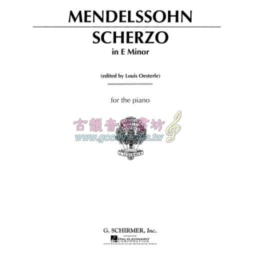 Mendelssohn Scherzo in E minor, Op. 16, No. 2