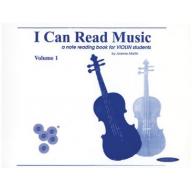 I Can Read Music for Violin, Volume 1