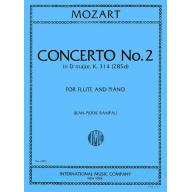 Mozart Concerto No. 2 in D Major, K. 314 for Flute and Piano