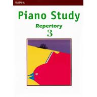 【YAMAHA】Piano Study Repertory 3 (樂譜+CD)