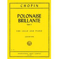 Chopin Polonaise Brillante, Op. 3 for Cello and Piano