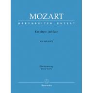 Mozart Exsultate, jubilate K. 165 (158a) for Vocal...