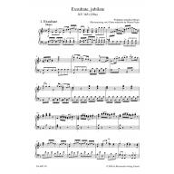 Mozart Exsultate, jubilate K. 165 (158a) for Vocal Score