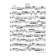 Bach Three Sonatas and Three Partitas BWV 1001-1006 for Solo Violin
