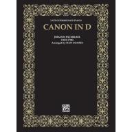 Canon in D By Johann Pachelbel / arr. Dan Coates