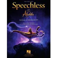 Speechless (from Aladdin) for Piano / Vocal / Guitar <售缺>