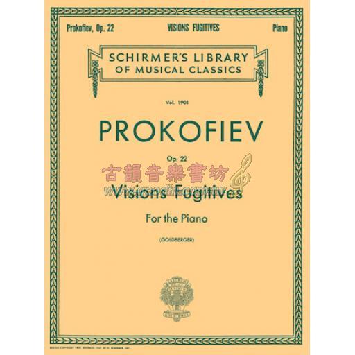 Prokofiev Visions Fugitives Op.22 for the Piano 