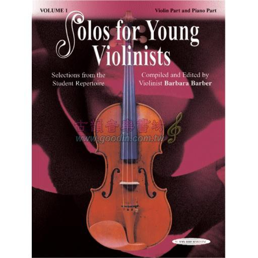 Solos for Young Violinists Violin Part and Piano Acc., Volume 1