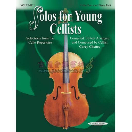Solos for Young Cellists Cello Part and Piano Acc., Volume 1