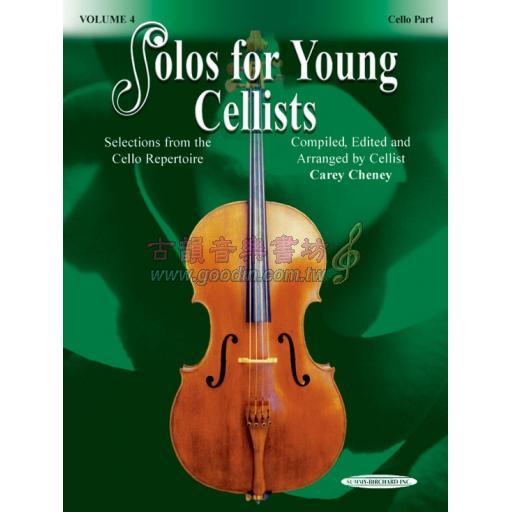 Solos for Young Cellists Cello Part and Piano Acc., Volume 4