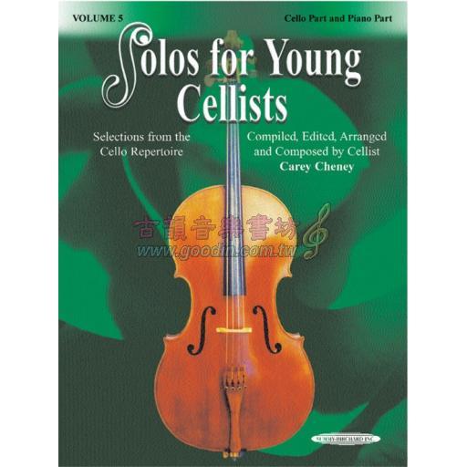 Solos for Young Cellists Cello Part and Piano Acc., Volume 5