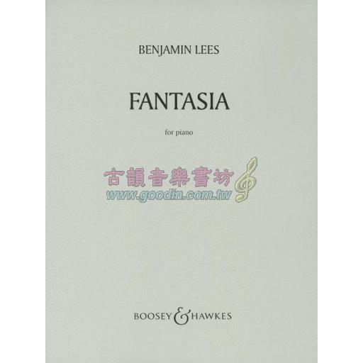 Benjamin Lees - Fantasia for Piano