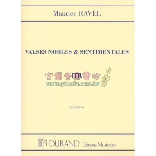 Ravel Valses Nobles et Sentimentales for Piano