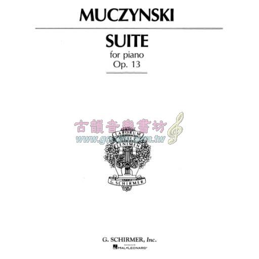 Muczynski Suite Op.13 for Piano 