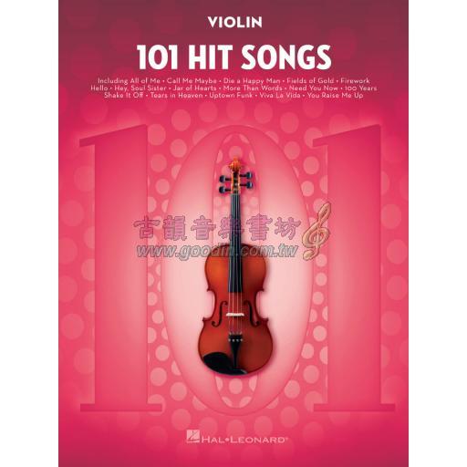 101 Hit Songs for Violin