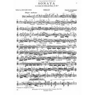 *Schubert Sonata in A minor 'Arpeggione', D. 821 for Cello and Piano <售缺>