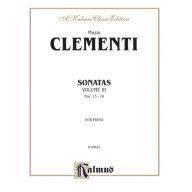 Clementi Piano Sonatas, Volume III (Nos. 13-18)