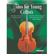 Solos for Young Cellists Cello Part and Piano Acc., Volume 5