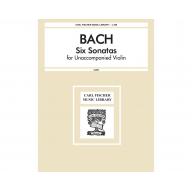 Bach Six Sonatas for Unaccompanied Violin