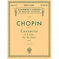 Chopin Concerto No. 1 in E minor, Op. 11 for 2 Pianos, 4 Hands