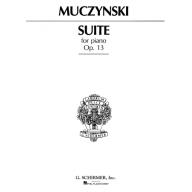 Muczynski Suite Op.13 for Piano