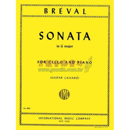 *Bréval Sonata in G major for Cello and Piano