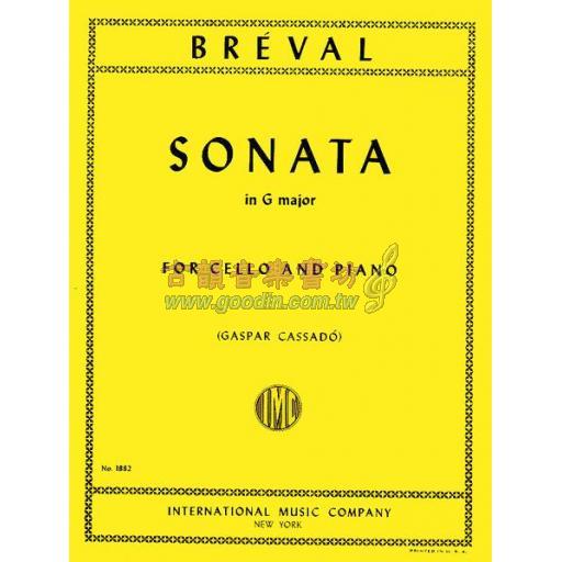*Bréval Sonata in G major for Cello and Piano <售缺>