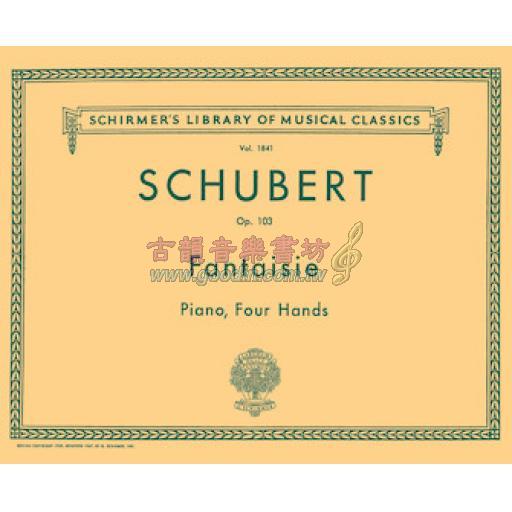 Schubert Fantaisie Op.103 for Piano, Four Hands