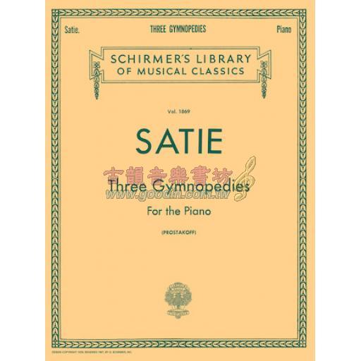 Satie Three Gymnopedies for Piano Solo