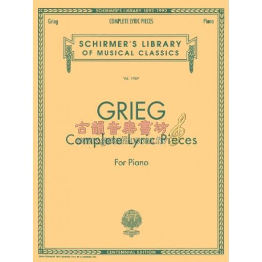 Grieg Complete Lyric Pieces for Piano