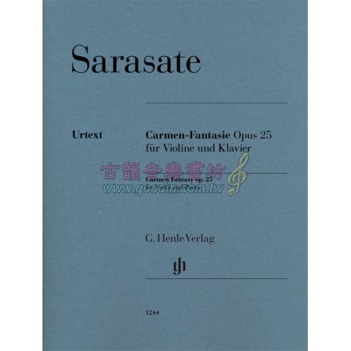 Sarasate Carmen Fantasy op. 25 for Violin and Piano