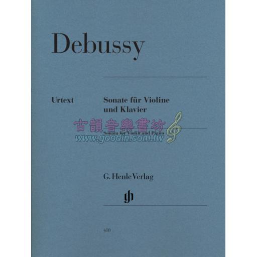 Debussy Sonata for Violin and Piano