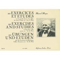 Marcel Moÿse 20 Exercices et Etudes pour Flute