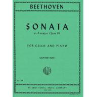 *Beethoven Sonata No. 3 in A Major, Opus 69 for Cello and Piano