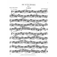 Kropsch 416 Studies: Volume III for Clarinet