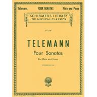Telemann Four Sonatas for Flute and Piano <售缺>