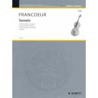 Francoeur Sonata in E Major for Cello and Piano