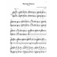 Dvorák: Slavonic Dances, Opus 46 for 1 Piano, 4 Hands