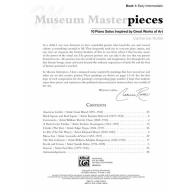 Museum Masterpieces, Book 1