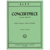 Sitt Concertpiece in G minor Op.46 for Viola and P...