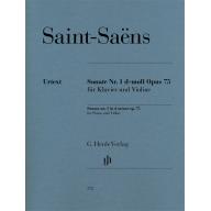 Saint-Saëns Sonata No. 1 in D minor Op.75 for Piano and Violin