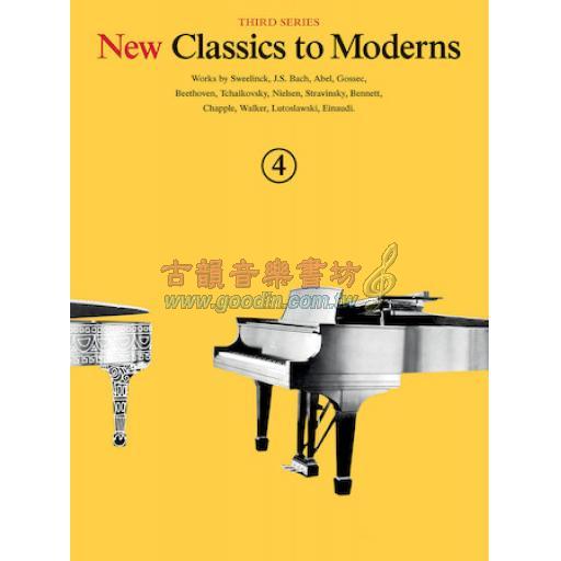 【特價】New Classics to Moderns, Book 4