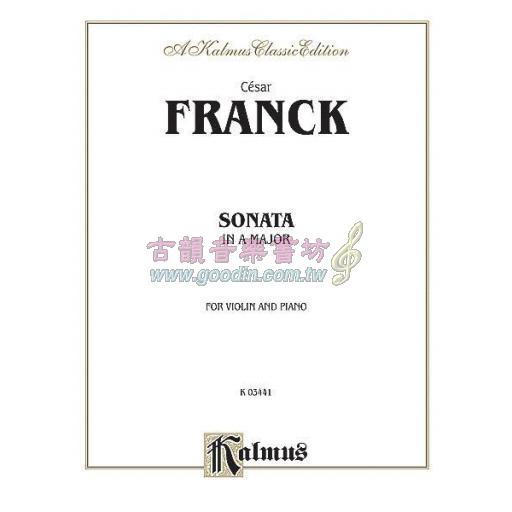Franck Sonata in A Major for Violin and Piano