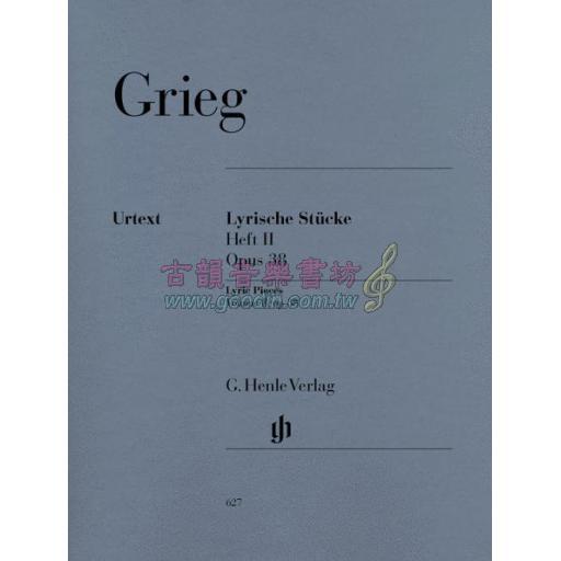 Grieg Lyric Pieces Volume II, op. 38 for Piano