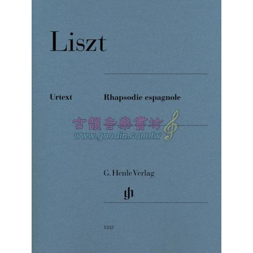 Liszt Rhapsodie espagnole for Piano